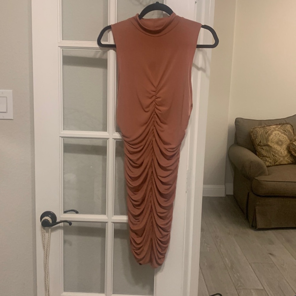 Stretch Tan dress